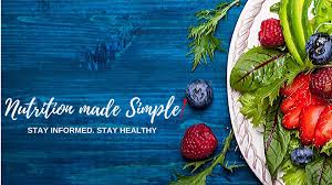 Nutrition-Keep It Simple! 1 simple nutrition